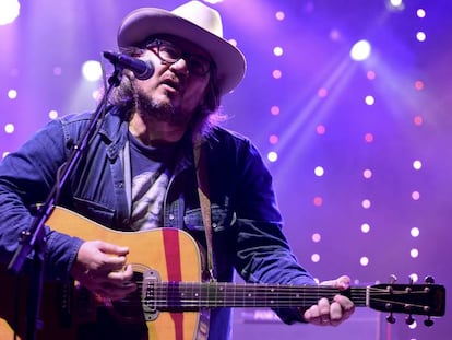 Teedy, el cantant de Wilco, en el concert del Vida Festival.