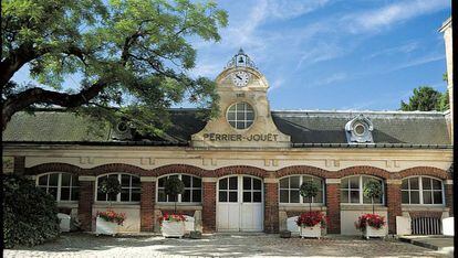 Bodega de Perrier-Jouët, en la región de Champagne.