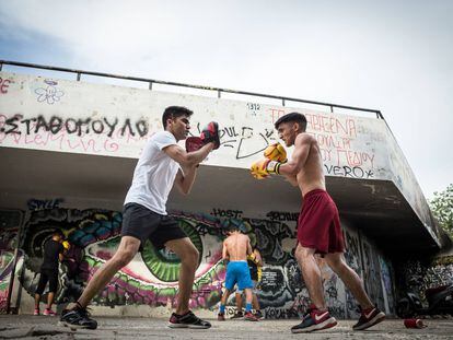 Entrenar cuerpo y mente para sobrevivir a Lesbos