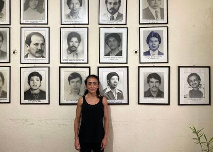 Elisa Meza, hija de Gustavo Adolfo Meza y sobrina de Mayra Janet Meza, desaparecidos en el caso del Diario Militar.