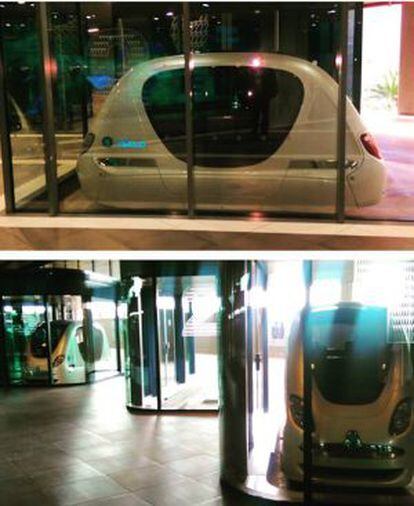 Sistema de transporte automatizado de Masdar.
