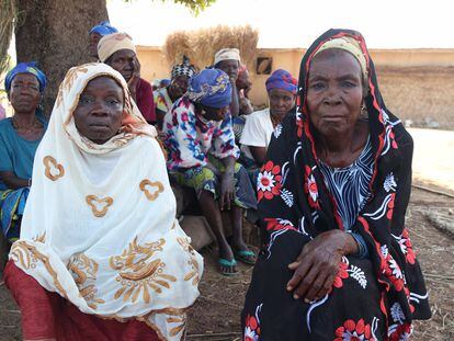 Fati y Gnumbe llevan décadas recluidas en el campo de Gnani, al norte de Ghana, tras haber sido acusadas de matar con rituales de brujería.