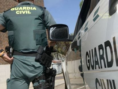 Un agente de la Guardia Civil.