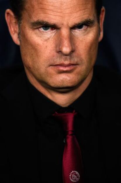 Frank de Boer, entrenador del Ajax.