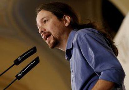 Pablo Iglesias, líder de Podemos.