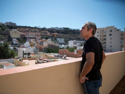 Ramón Arteaga, dueño del Hotel Torre del Conde, en La Gomera, cerrado durante la pandemia.