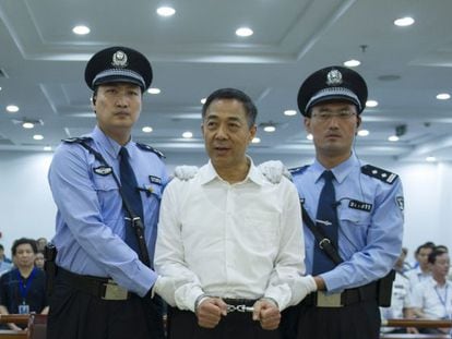 Bo Xilai, durante el juicio.