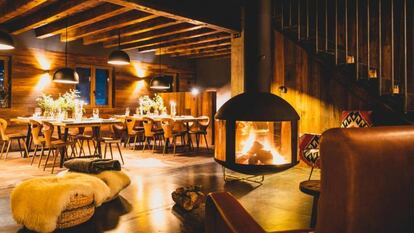 La chimenea de L’Ovella Negra.