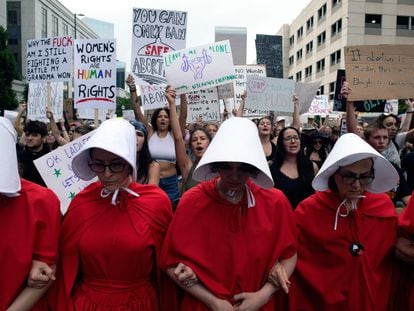 Manifestación en favor del derecho al aborto en Denver, el verano pasado.