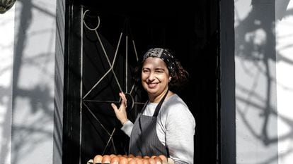 Elena Morilla, cocinera de Casa Aurora, en Gijón.