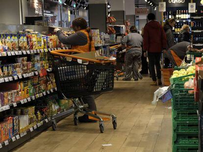 Supermercado de la cadena Dia en Madrid.