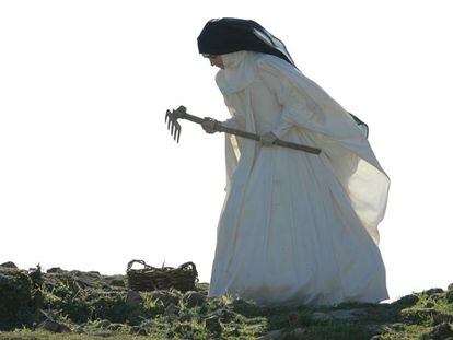 Paz Vega, en un fotograma de <i>Teresa, el cuerpo de Cristo.</i>