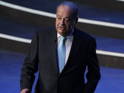 El empresario mexicano Carlos Slim, uno de los hombres m&aacute;s ricos del mundo.