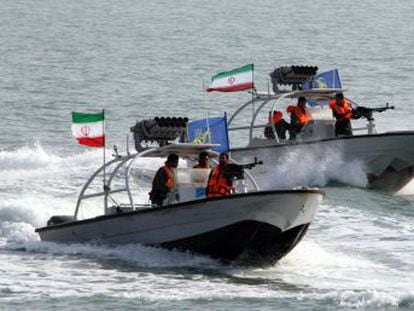Teherán asegura que el buque iraquí, con siete tripulantes a bordo, efectuaba contrabando de combustible para países árabes