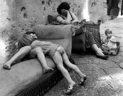 Nápoles en los años 50.