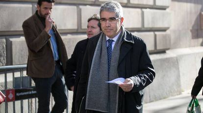 El ex consejero de presidencia del gobierno catalán, Francesc Homs.