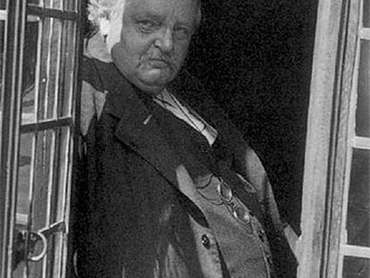 El escritor Gilbert Keith Chesterton (1874-1936).