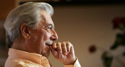 Mario Vargas Llosa, Premio Nobel de Literatura 2010, en una fotografía datada en 2006.