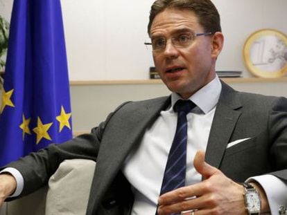 El vicepresidente de la Comisi&oacute;n Europea, Jyrki Katainen.