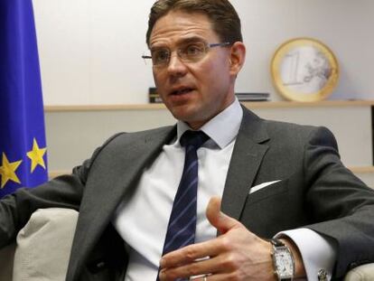 El vicepresidente de la Comisi&oacute;n Europea, Jyrki Katainen.