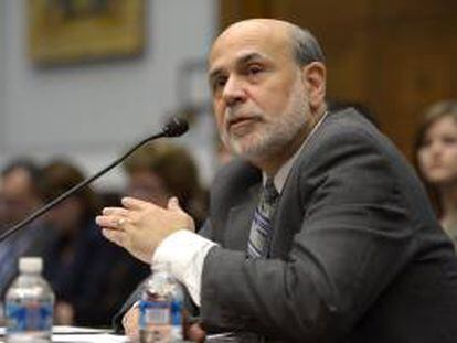 El presidente de la Reserva Federal, Ben Bernanke. EFE/Archivo
