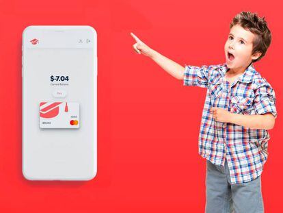 Esta Mastercard la pueden usar tus hijos para comprar y cobrar la paga semanal