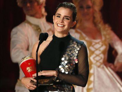 Emma Watson, en su discurso en los MTV Movie & TV Awards 2017