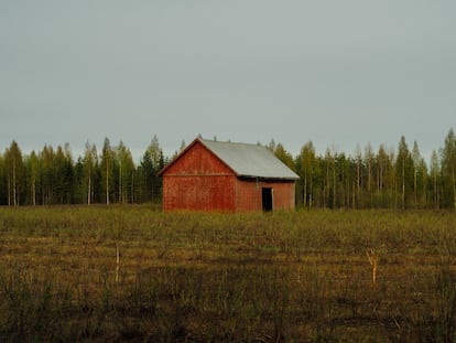 Una granja cerca de Ilomantsi, localidad cercana al punto más oriental del país.