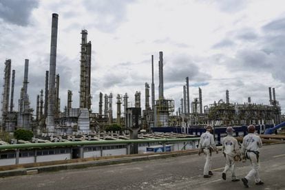 Una planta petroquímica en el nordeste de Brasil.