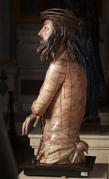 <i>Ecce Homo</i> de Pedro de Mena de 1673. Real Monasterio de las Descalzas Reales, Patrimonio Nacional, Madrid.