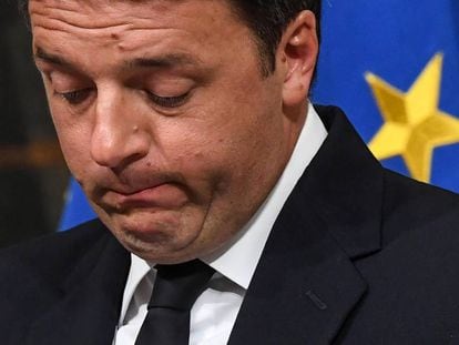 El primer ministro italiano Matteo Renzi