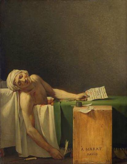 'Muerte de Marat', de David.