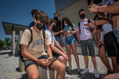 Estudiantes de la ESO del CPI El Espartidero, Zaragoza, el curso pasado.