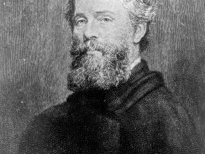 Herman Melville, en una de les últimes imatges.
