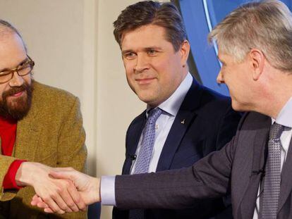 Los líderes de centro-derecha acuerdan el 10 de enero de 2017 formar un Gobierno de coalición en Islandia.