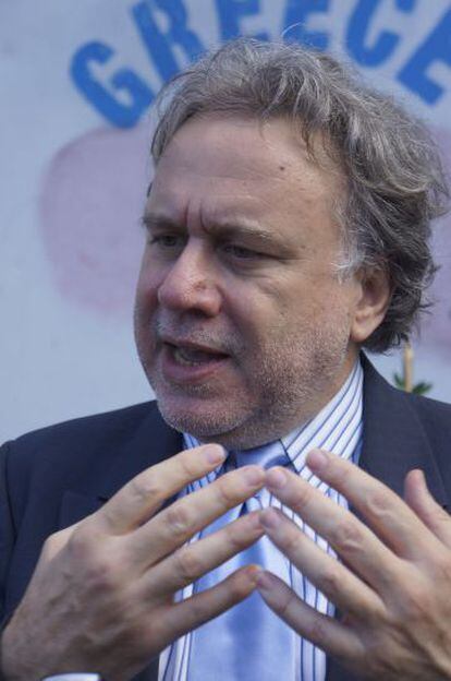 Yorgos Katrougalos, ministro de Trabajo y Seguridad Social de Grecia.