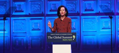 La presidenta del Banco Santander, Ana Botín.