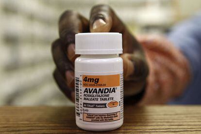Envase de Avandia, el medicamento contra la diabetes retirado por las autoridades sanitarias.