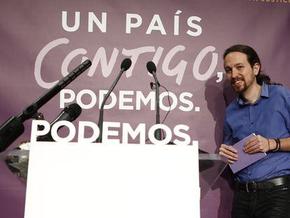 Iglesias supedita su apoyo al PSOE a que Sánchez acepte un referéndum