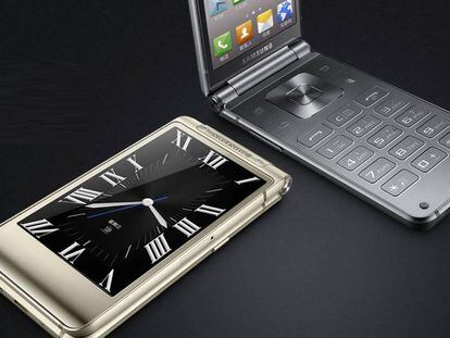 Samsung lanza un nuevo móvil tipo concha, y es tan potente como el Galaxy S8