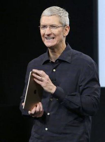 El consejero delegado de Apple, Tim Cook.