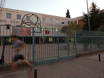 Fachada del Colegio Alemán, en una imagen de archivo.