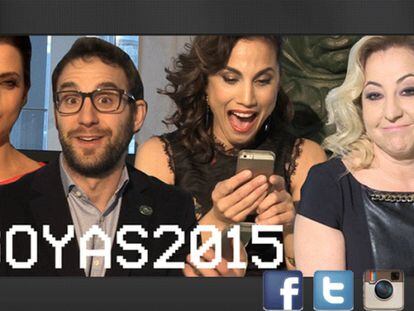 Cómo seguir los Premios Goya 2015 en Internet