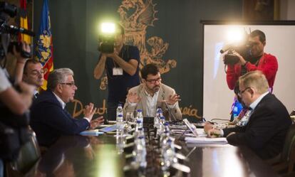 Emili Altur, de Compromís, preside la comisión de investigación sobre Imelsa en la Diputación de Valencia.