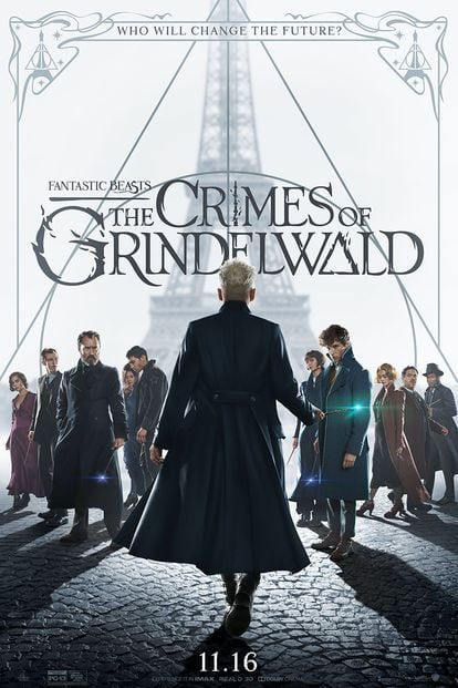 Póster de ‘Animales fantásticos: Los crímenes de Grindelwald’.