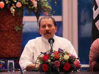 En la imagen, el presidente nicaragüense, Daniel Ortega. EFE/Archivo