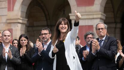 Laura Borràs, este jueves.