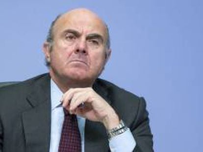 El vicepresidente del BCE, Luis de Guindos. 