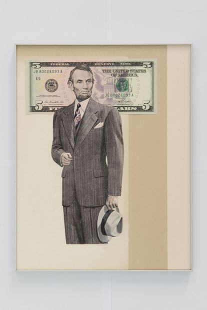 “Mr. Dollar” (2014), de Hans-Peter Feldmann. Galería Projecte SD.