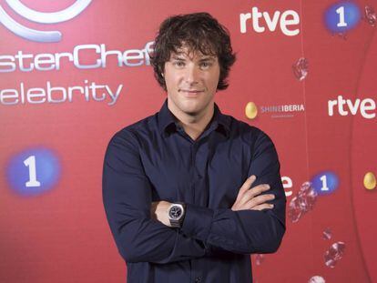 El cocinero Jordi Cruz durante la presentación de la segunda temporada del programa `Masterchef Celebrity'.